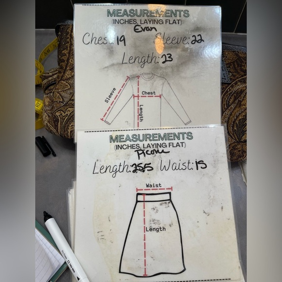 Evan Picone VTG 2 Piece Wool Black White Plaid Blazer Skirt Velvet Office Set - Picture 16 of 17